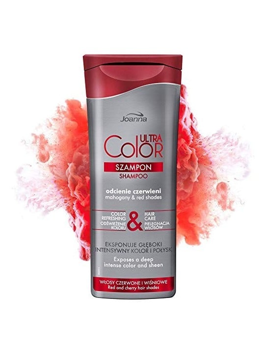 Shampoo JOANNA Ultra Color System per Red & Cherry Hair 200ml
