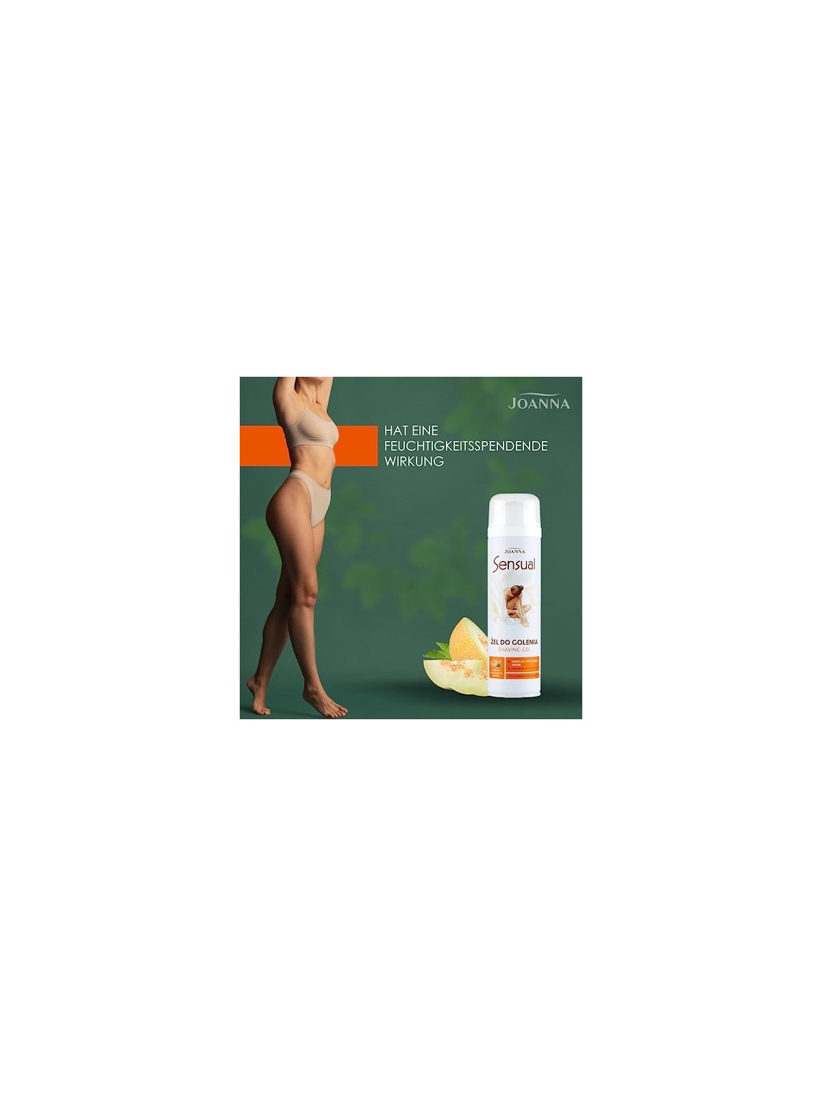 JOANNA Sensual Shaving Gel For Woman Melone 200ml