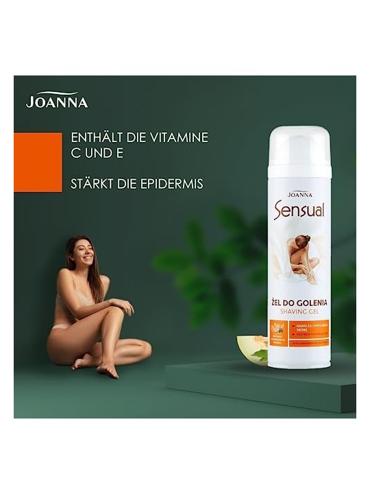 JOANNA Sensual Shaving Gel For Woman Melone 200ml