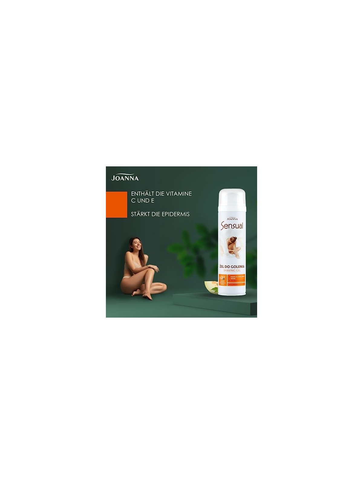 JOANNA Sensual Shaving Gel For Woman Melone 200ml