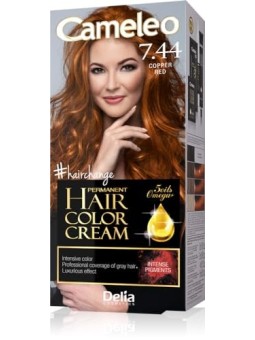 Tintura permanente per capelli CAMELEO 7.44 Rosso Rame