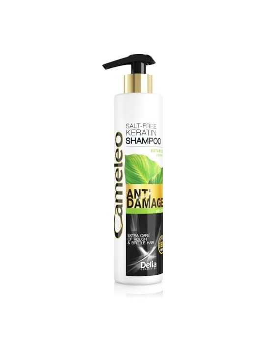 CAMELEO Shampoo alla cheratina Anti Damage senza sale per capelli danneggiati 250ml