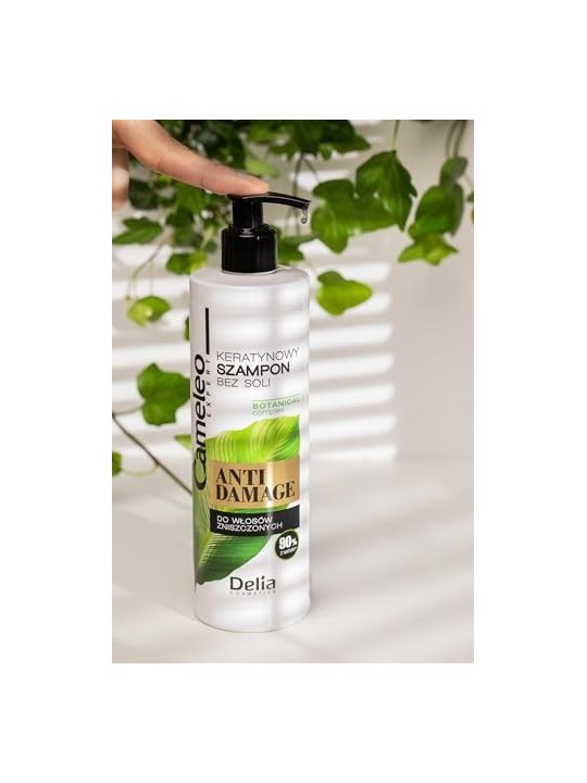 CAMELEO Shampoo alla cheratina Anti Damage senza sale per capelli danneggiati 250ml
