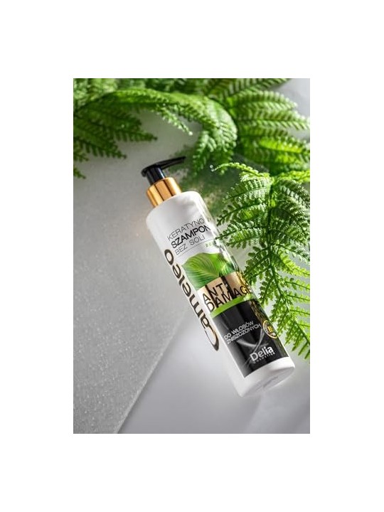 CAMELEO Shampoo alla cheratina Anti Damage senza sale per capelli danneggiati 250ml