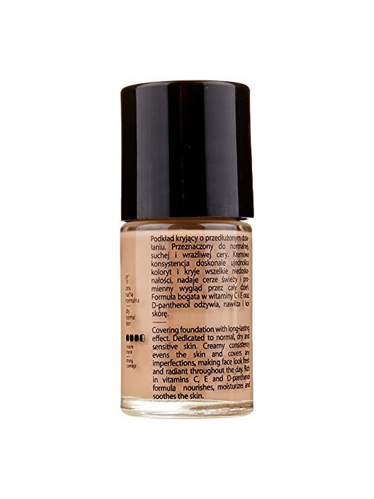 Fondotinta fluido coprente lunga tenuta 15 Beige 30ml