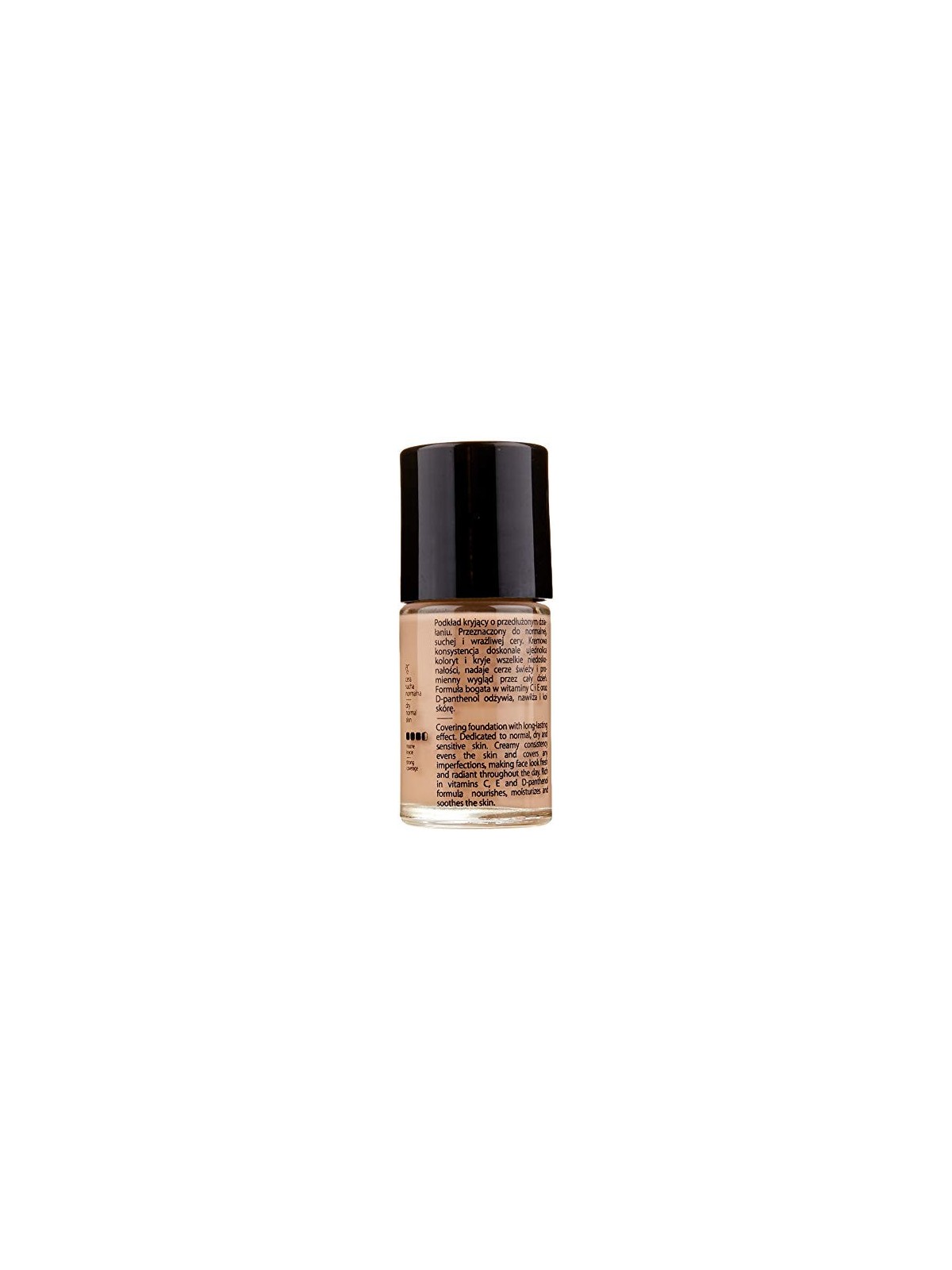 Fondotinta fluido coprente lunga tenuta 15 Beige 30ml