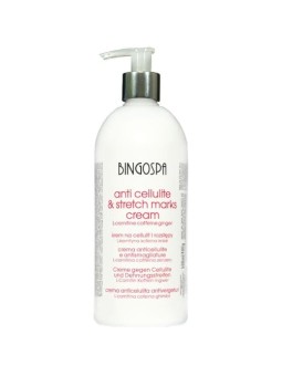 Anti-Cellulite and Stretch Marks Cream with L-Carnitine, Caffeine, and Ginger 500ml