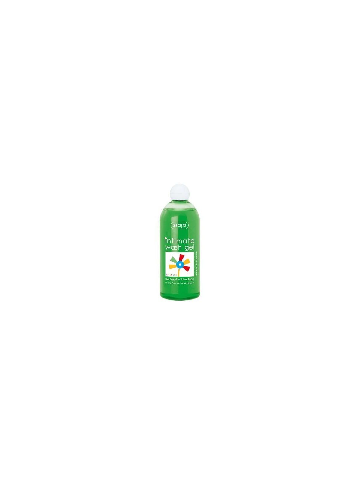 Ziaja Gel Detergente Intimo Protettivo al Tarassaco Gel per ligiene intima donna 500ml