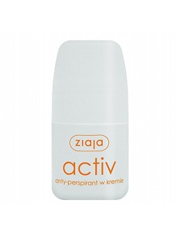 Ziaja Activ Cream Antiperspirant Antitraspirante cremoso dal profumo di agrumi donna 60ml