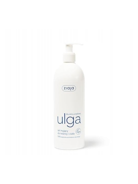 Ulga Creamy Cleansing Gel for Dry and Rough Skin 400ml