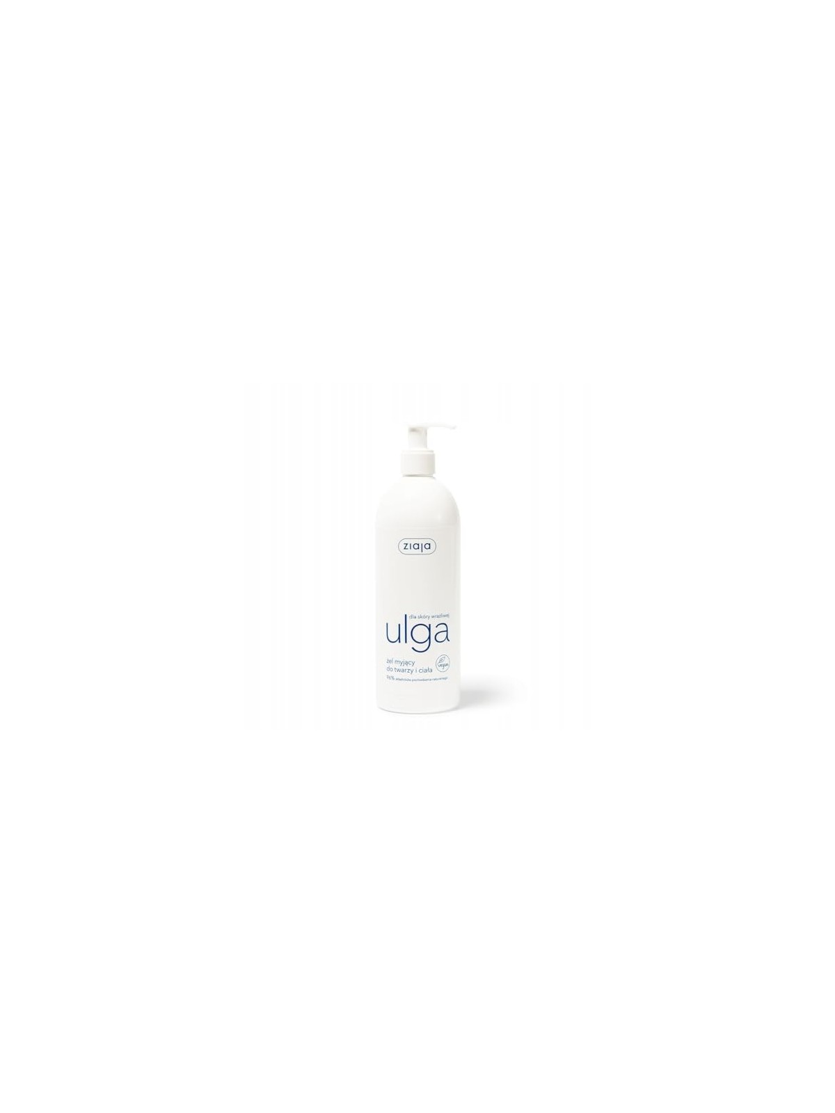 Ulga Creamy Cleansing Gel for Dry and Rough Skin 400ml