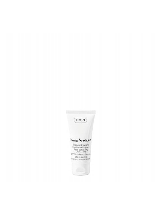 Kozie Mleko SPF20 crema viso concentrata idratante pelle secca soggetta a rughe 50ml
