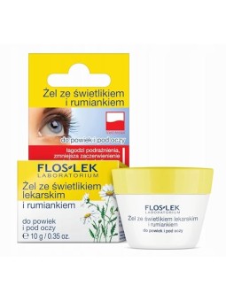 Gel con eufrasia e camomilla per palpebre e sotto occhi 10g