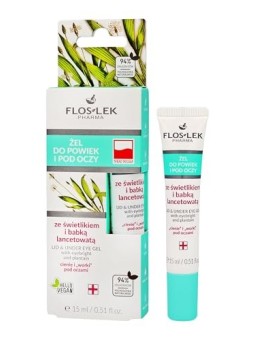 Gel per palpebre e sotto gli occhi con eufrasia e piantaggine 15ml