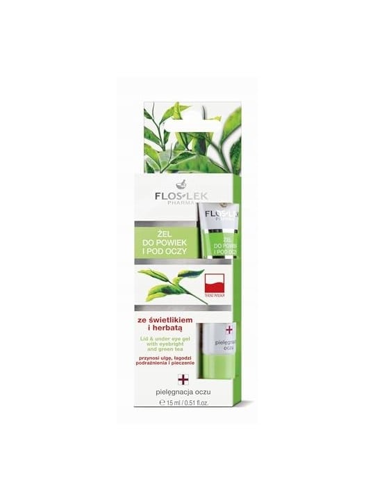Gel per palpebre e occhi con lucernario e tisana 15ml