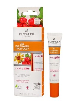 FLOSLEK Gel contorno occhi e contorno occhi con arnica Plus 15ml