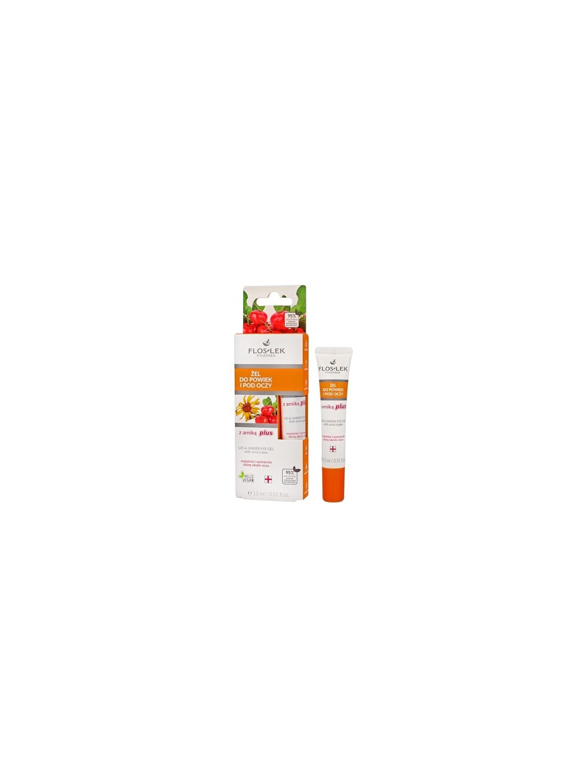 FLOSLEK Gel contorno occhi e contorno occhi con arnica Plus 15ml