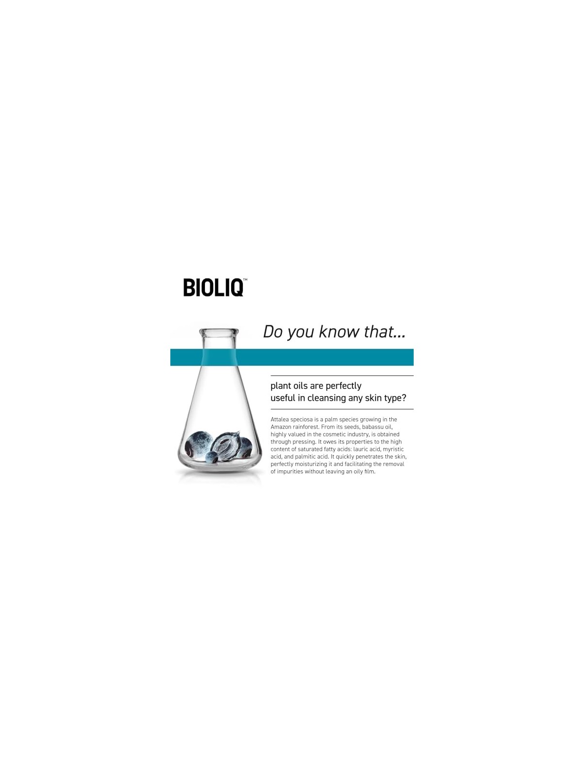 BIOLIQ Clean gel detergente viso detergente 125ml