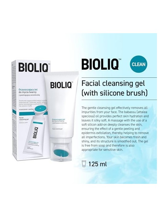BIOLIQ Clean gel detergente viso detergente 125ml