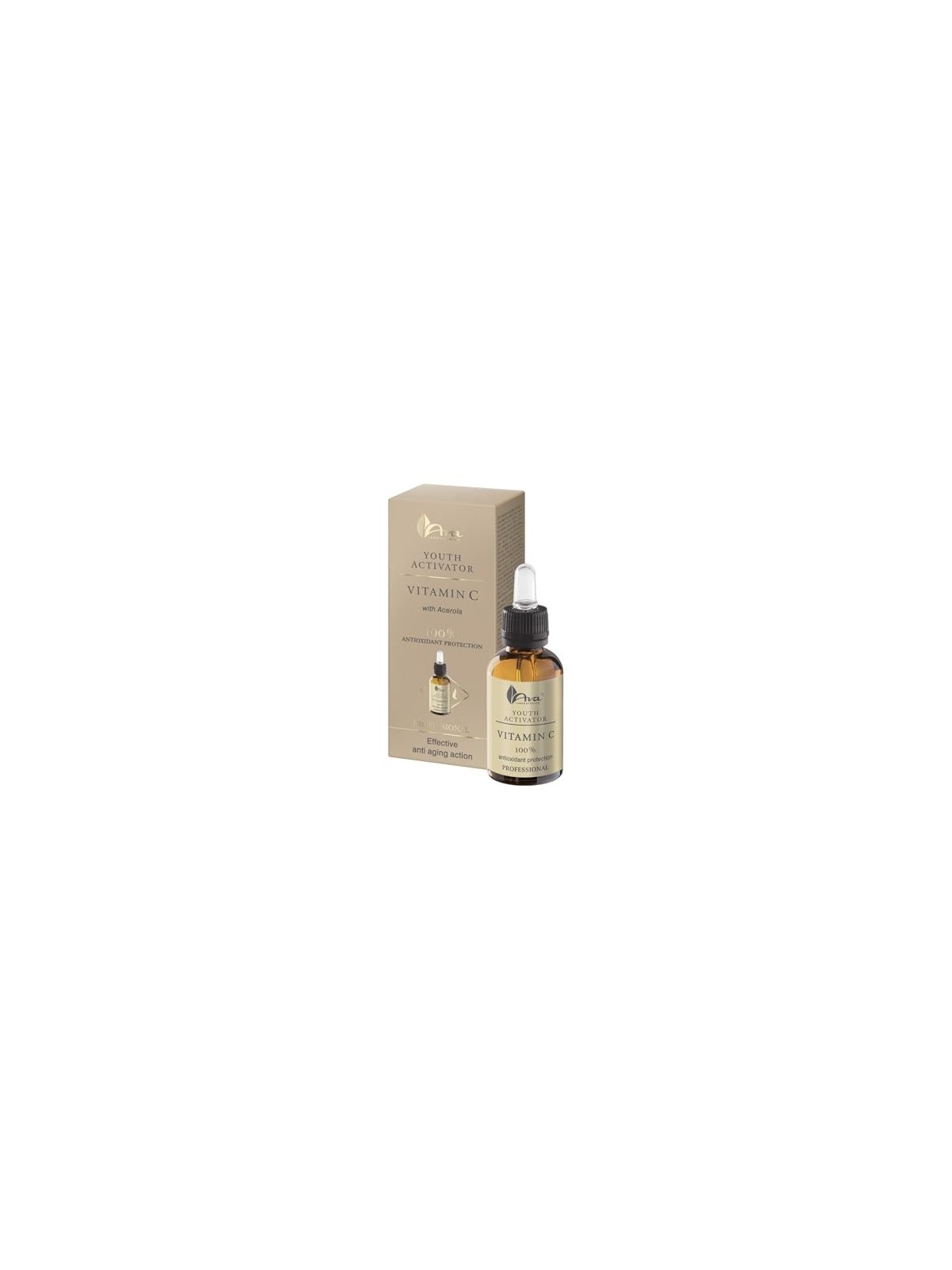 Siero attivatore di giovinezza con vitamina C e acerola 30ml