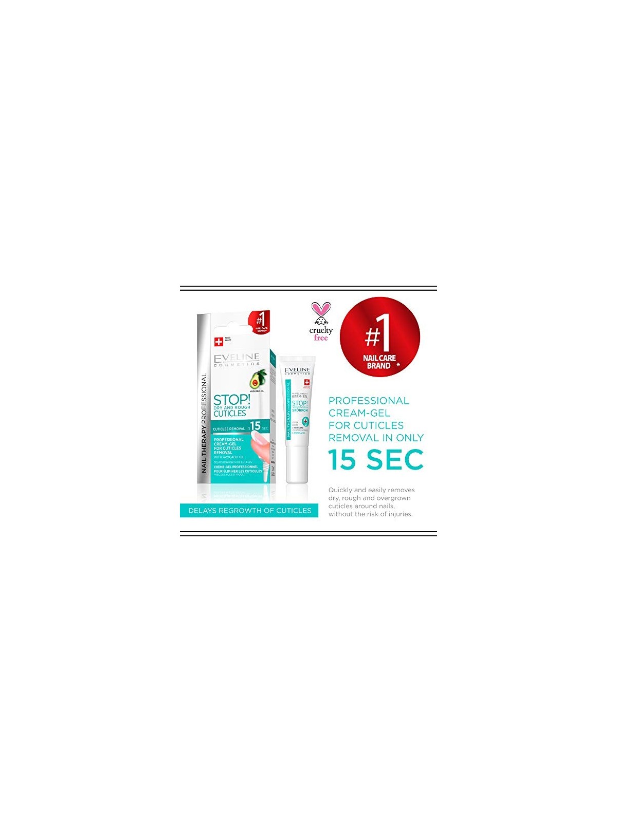 Trattamento per Unghie EVELINE per Cuticole