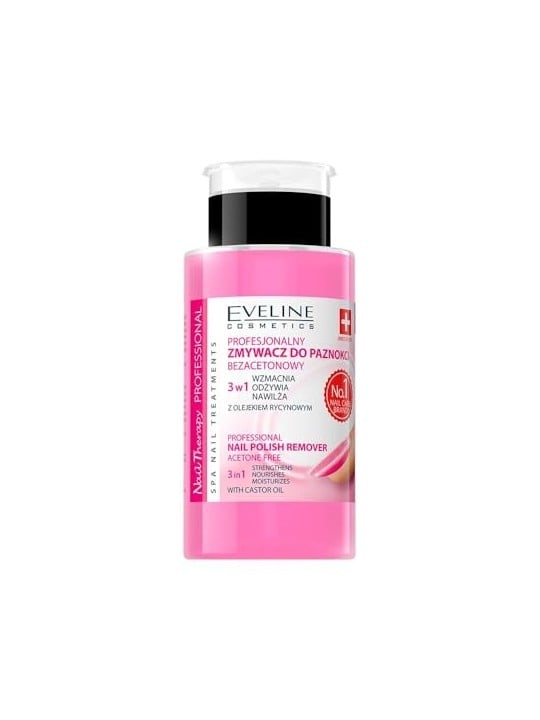 Nail Therapy Solvente per unghie professionale 3in1 senza acetone 190ml