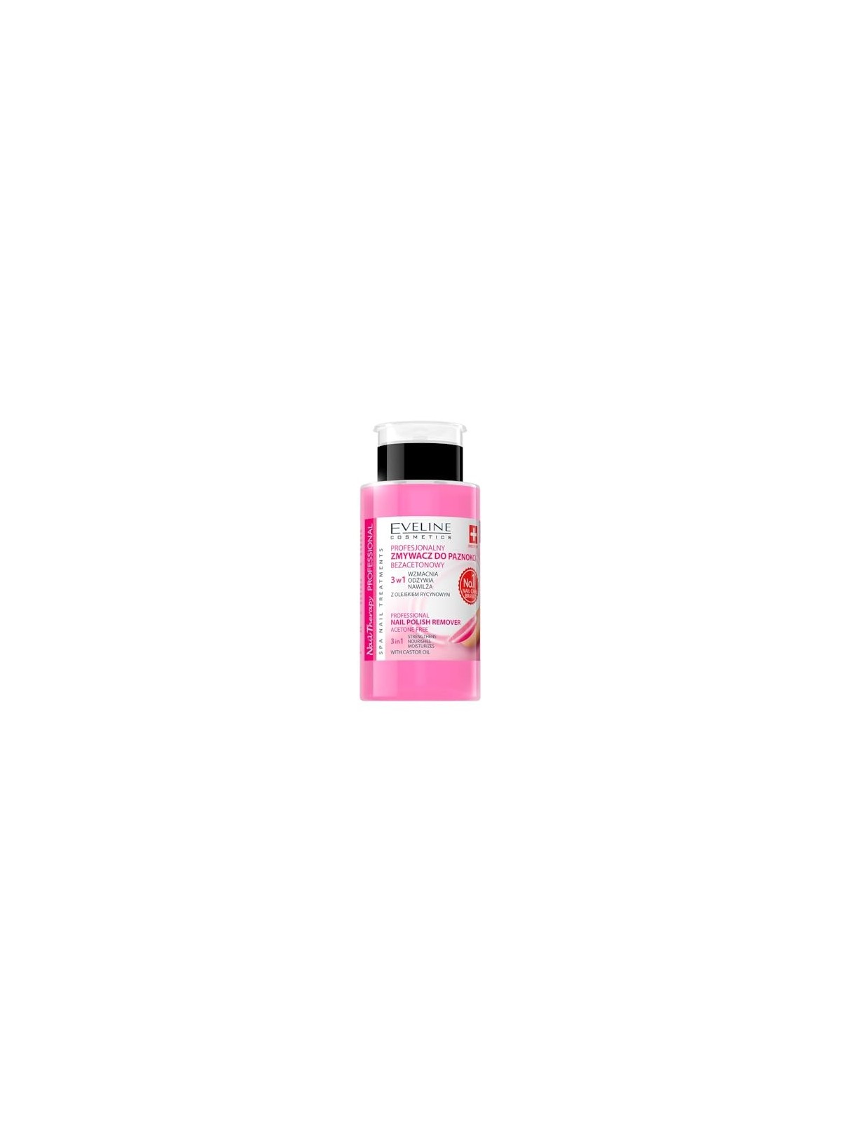 Nail Therapy Solvente per unghie professionale 3in1 senza acetone 190ml