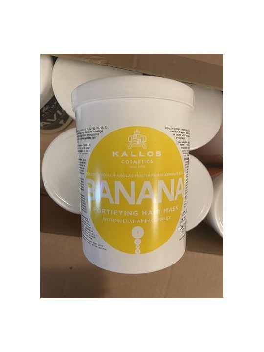 Kallos Maschera Capelli Fortificante Banana 1000ml