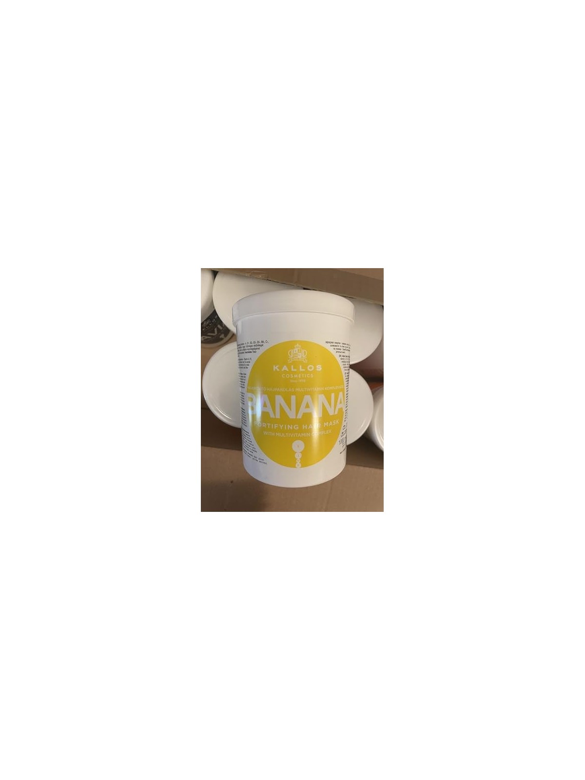 Kallos Maschera Capelli Fortificante Banana 1000ml