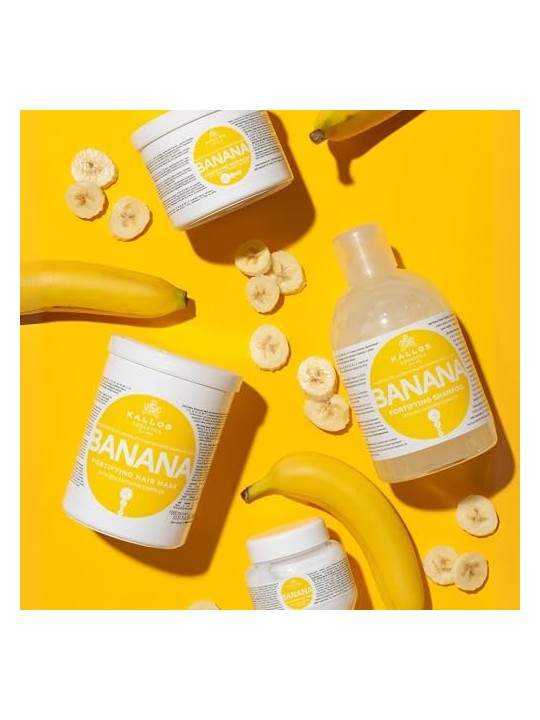 Kallos Maschera Capelli Fortificante Banana 1000ml