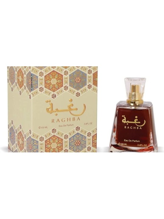 Set regalo Lattafa Perfumes Raghba: eau de parfum unisex 100ml e deodorante 50ml