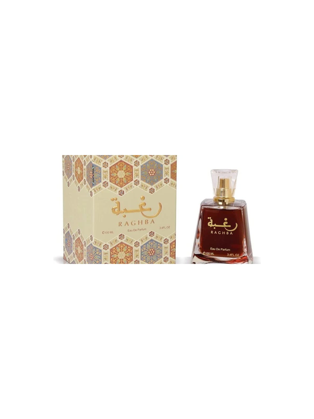 Set regalo Lattafa Perfumes Raghba: eau de parfum unisex 100ml e deodorante 50ml