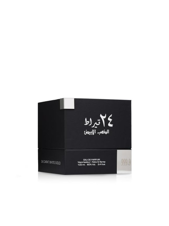 Lattafa 24 Carat White Gold Eau de Parfum Spray 100ml