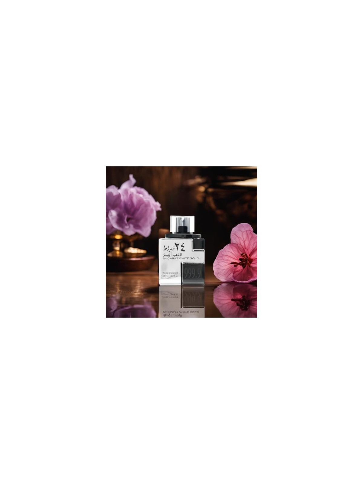 Lattafa 24 Carat White Gold Eau de Parfum Spray 100ml