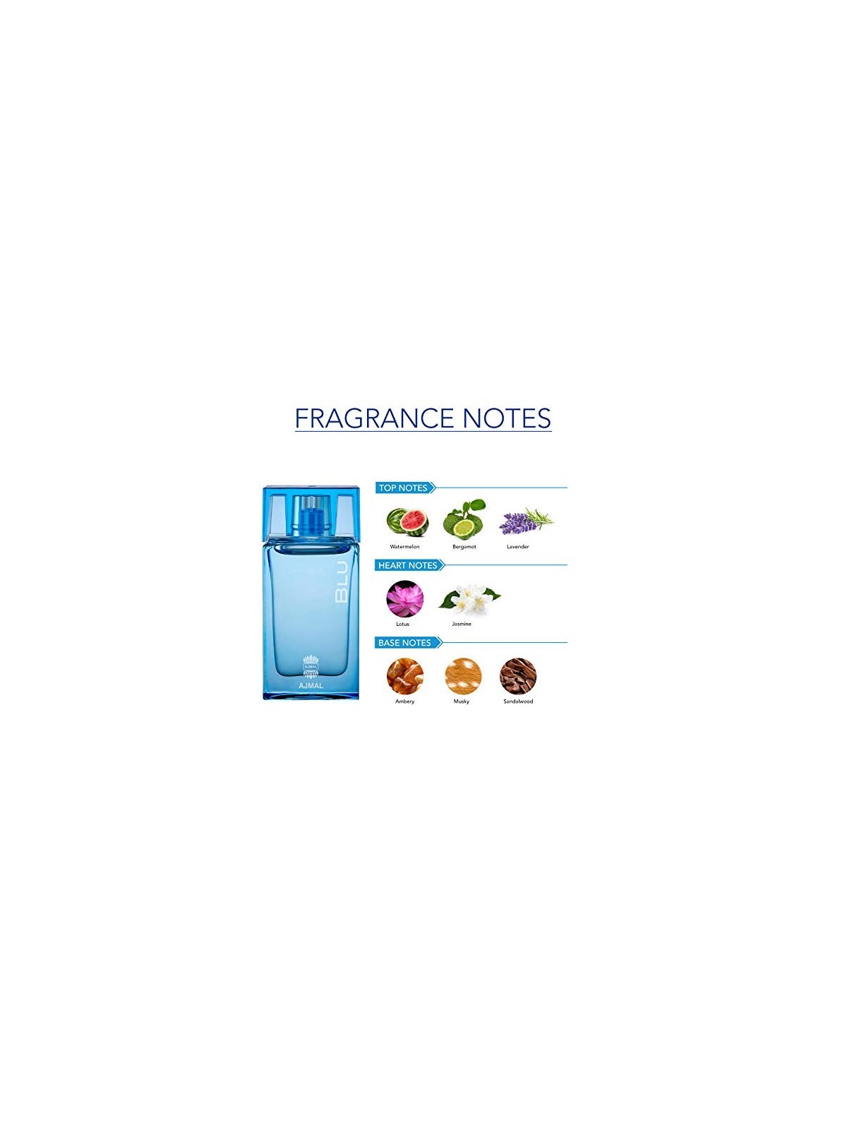 Ajmal eau de parfum blu uomo 90ml Ajmal www.essenzetotalstyle.com 