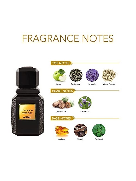 Ajmal Amber Wood unisex EDP 100ml