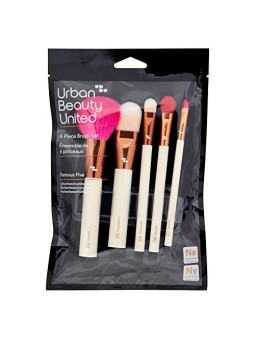 Set di 5 pennelli per occhi e viso Ubu - Urban Beauty Limited