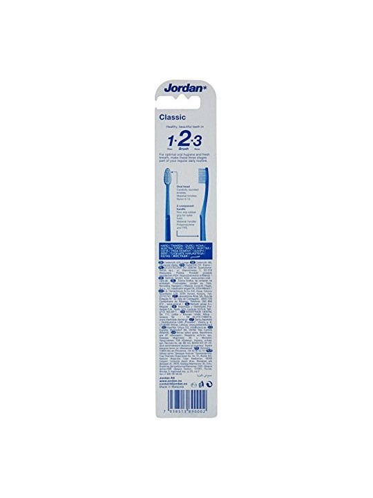 Jordan CLASSIC hard toothbrush 2 pcs unisex