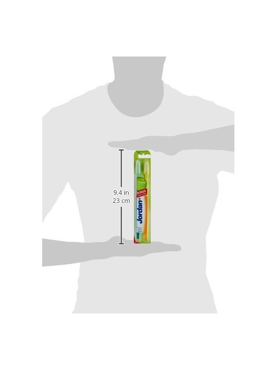 Jordan CLASSIC hard toothbrush 2 pcs unisex