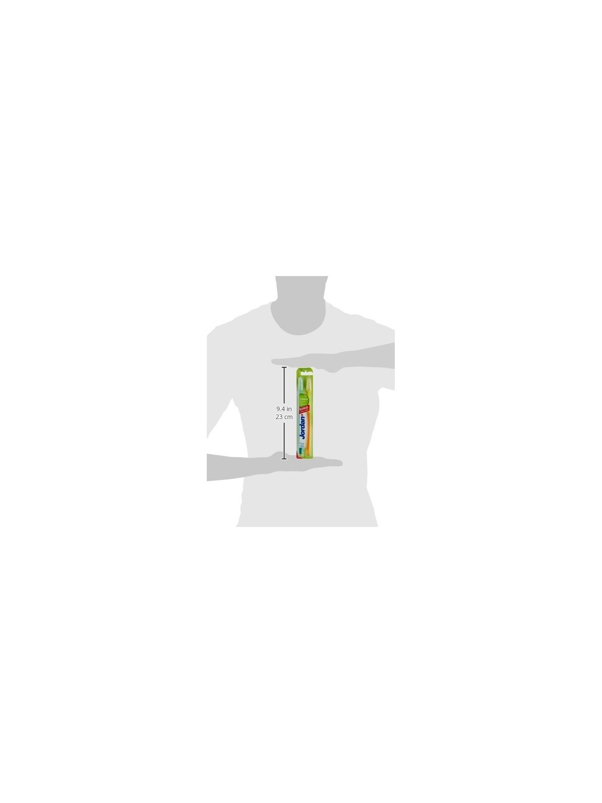 Jordan CLASSIC hard toothbrush 2 pcs unisex