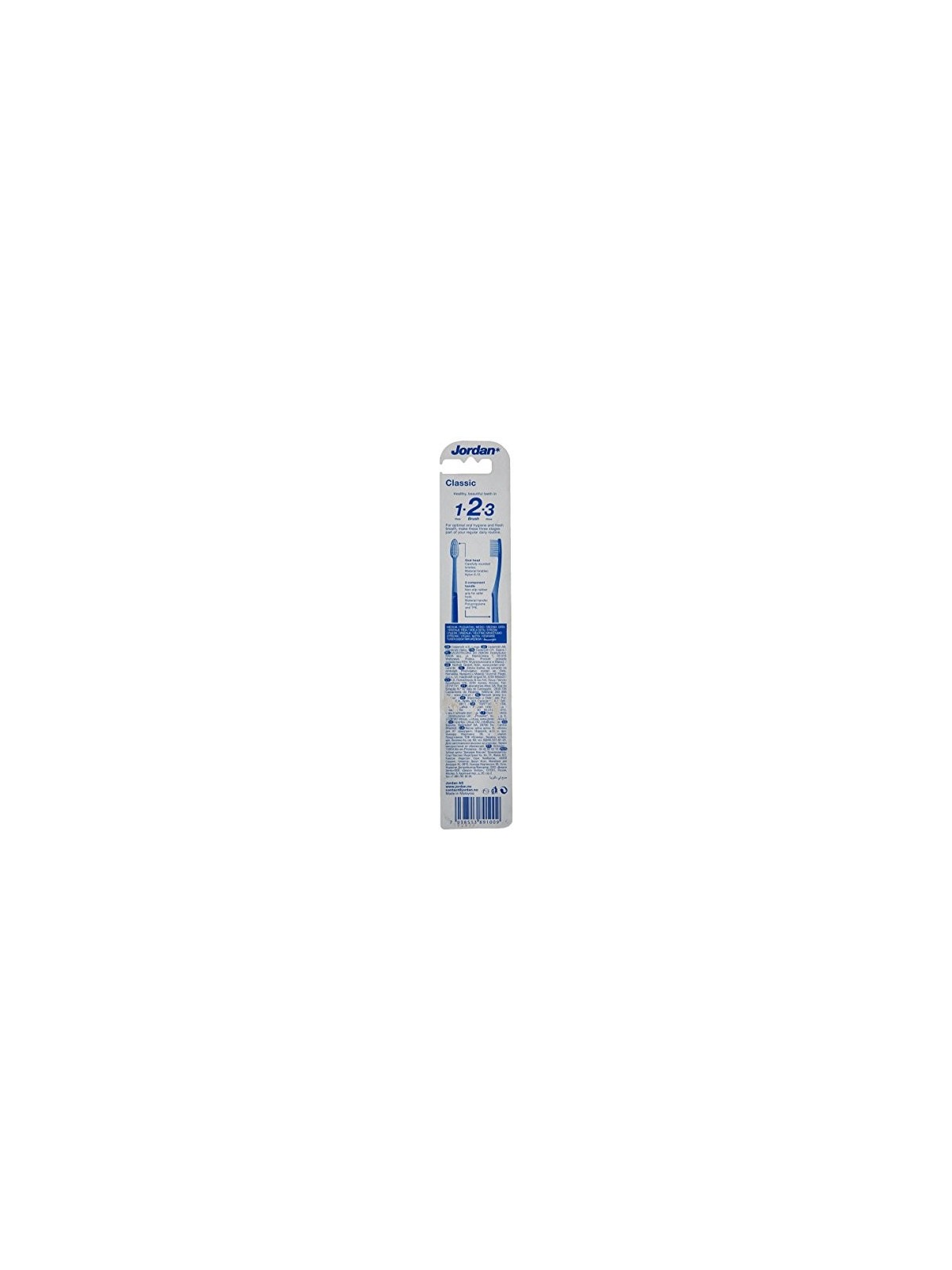 Jordan CLASSIC medium toothbrush 2 pcs unisex