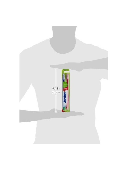 Jordan CLASSIC soft toothbrush 2 pcs unisex