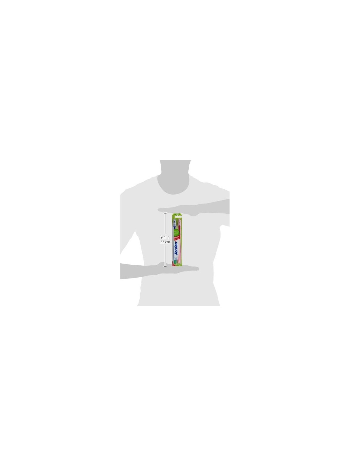 Jordan CLASSIC soft toothbrush 2 pcs unisex