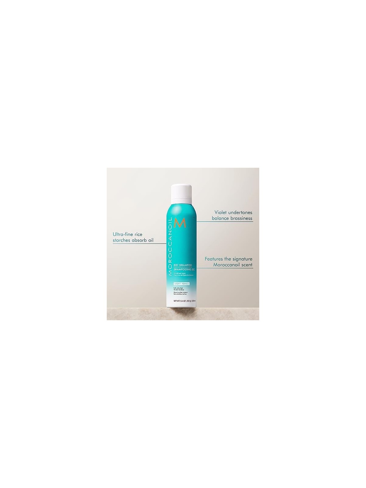 Moroccanoil Dry Shampoo - Light Tones 217ml All Hair Types