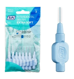 TePe Scovolino interdentale Extra Soft 06 mm blu 8 pz