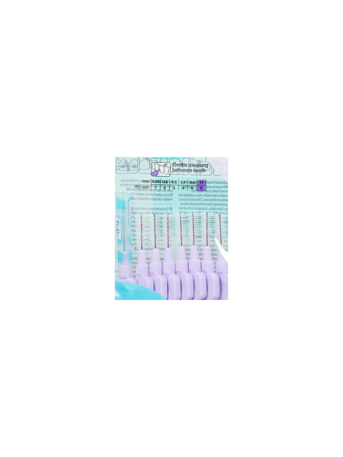 TePe Extra Soft Interdental Brushes 6 Purple 1,1 mm 8 pcs