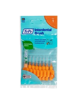 TePe Angle Interdental Brushes 1 Orange