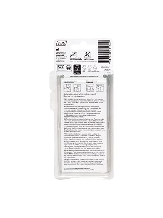 TePe Scovolino Interdentale Angolare 6 Pz donna  07 mm lut