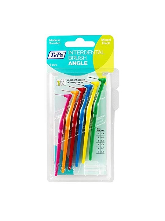 TePe Scovolino Interdentale Angolare 6 Pz donna  Mix velikost