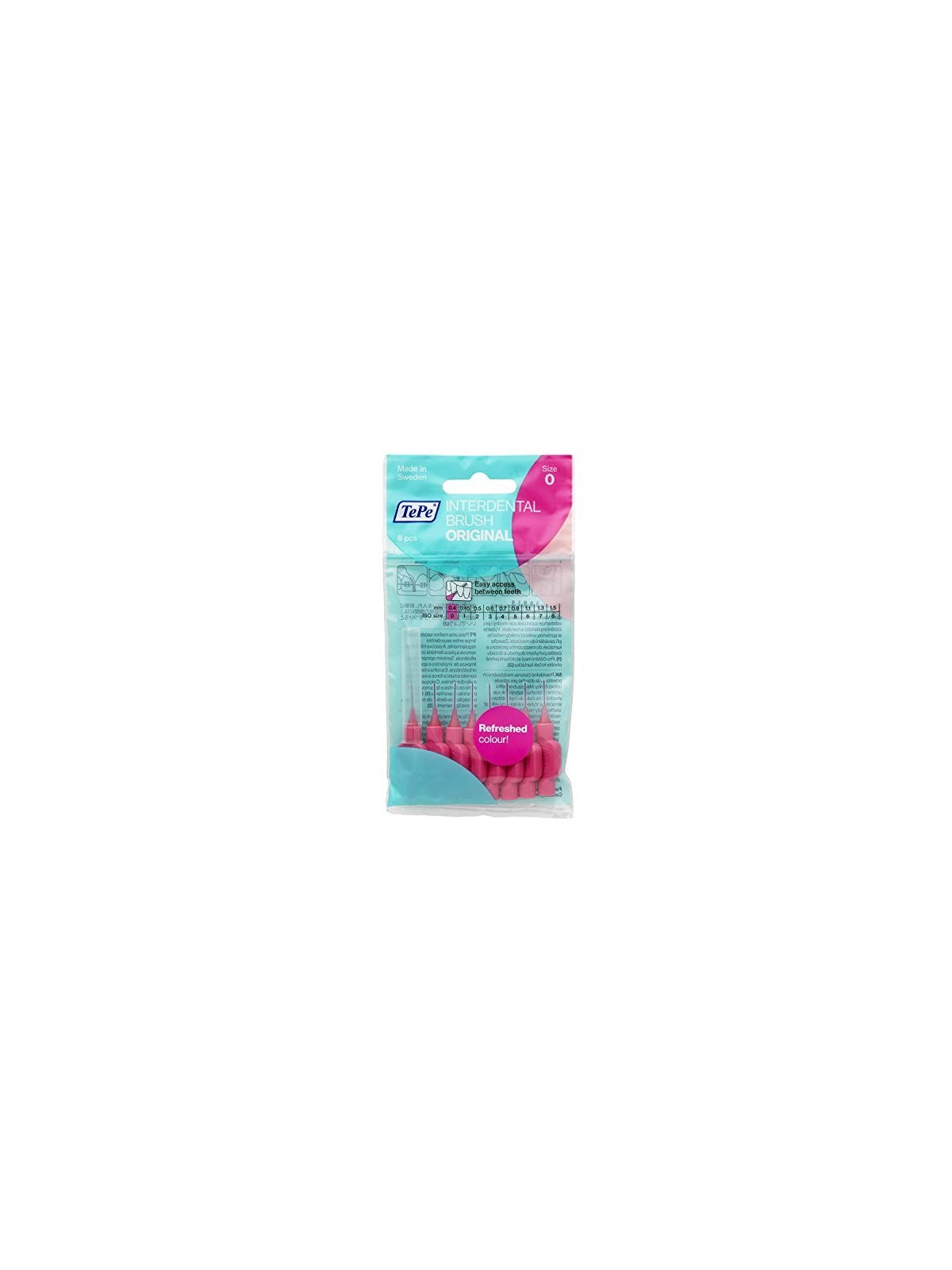TePe Scovolino interdentale normale 04 mm rosa 8 pz